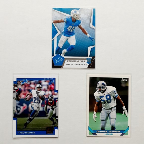 Detroit Lions 9 Card Lot - FTBL [11_1] - Picture 7 of 8